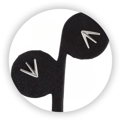 Petite Trio Stud Earrings 925 Silver Petite Trio Stud Earrings 925 Silver