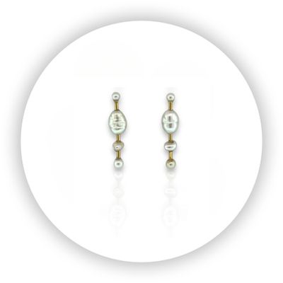 Keshi Pearl Earring Keshi Pearl Earring