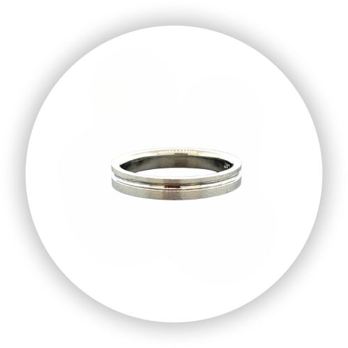 Platinum Thin Surfer Stripes Pipe Band