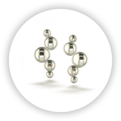 Champagne Bubble Earrings