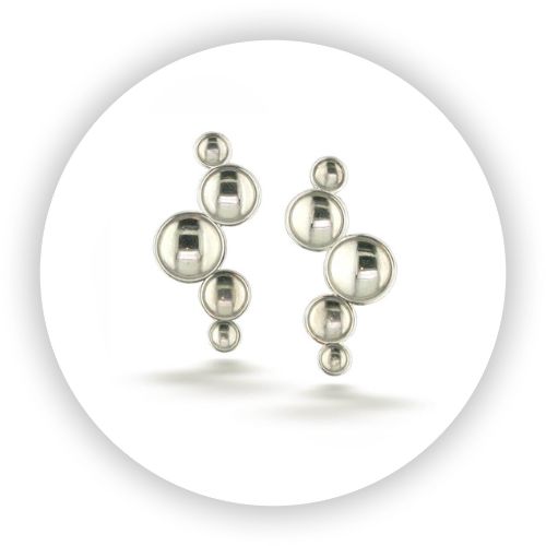 Champagne Bubble Earrings