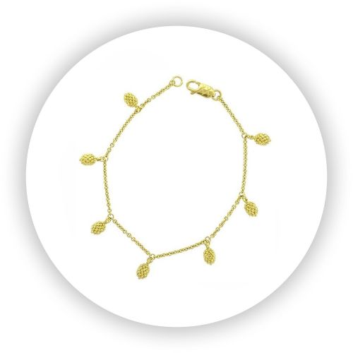 Blackberries Bracelet Yellow Gold Vermeil