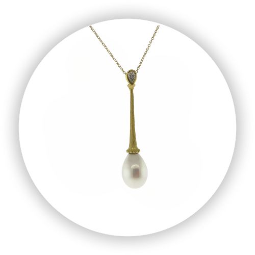 Cascata Cultured Pearl Pendant