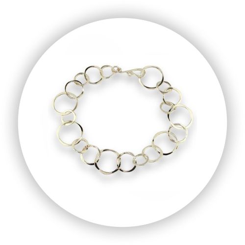 Varied Circle Bracelet