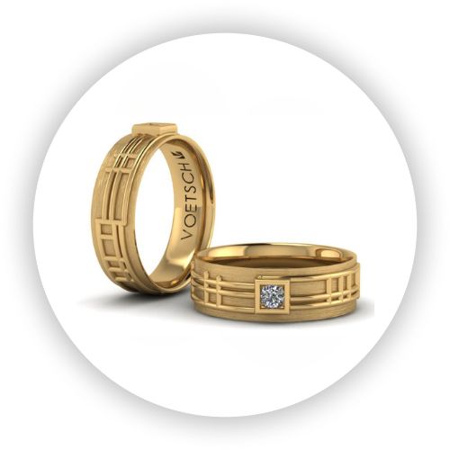 Prairie Style Diamond Wedding Ring 18k Gold