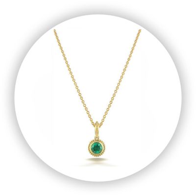 Emerald Avalon Pendant