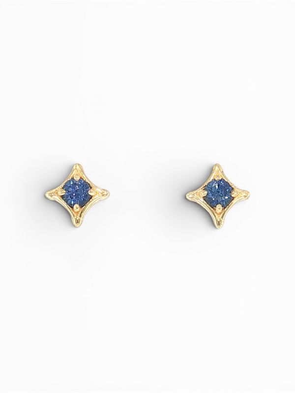 Stella Sapphire Stud Earrings
