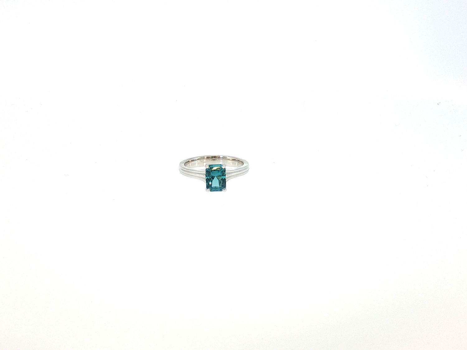 Indicolite Tourmaline Ring