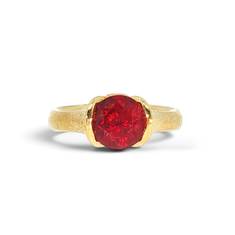 Rubelite Tourmaline Ring