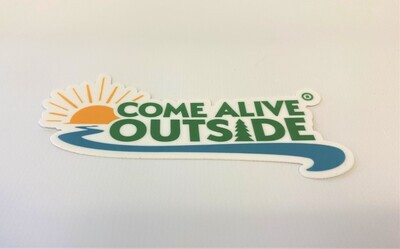 Come Alive Outside Vinyl Sticker