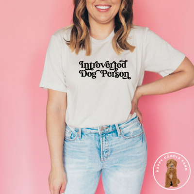 Introverted Dog Person T-Shirt