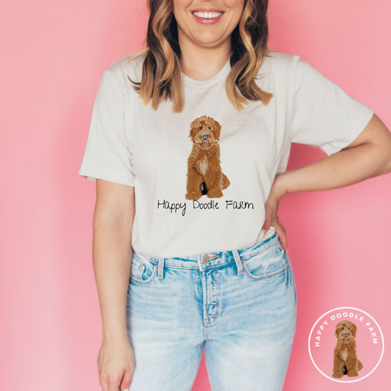 Red Goldendoodle Labradoodle T-Shirt