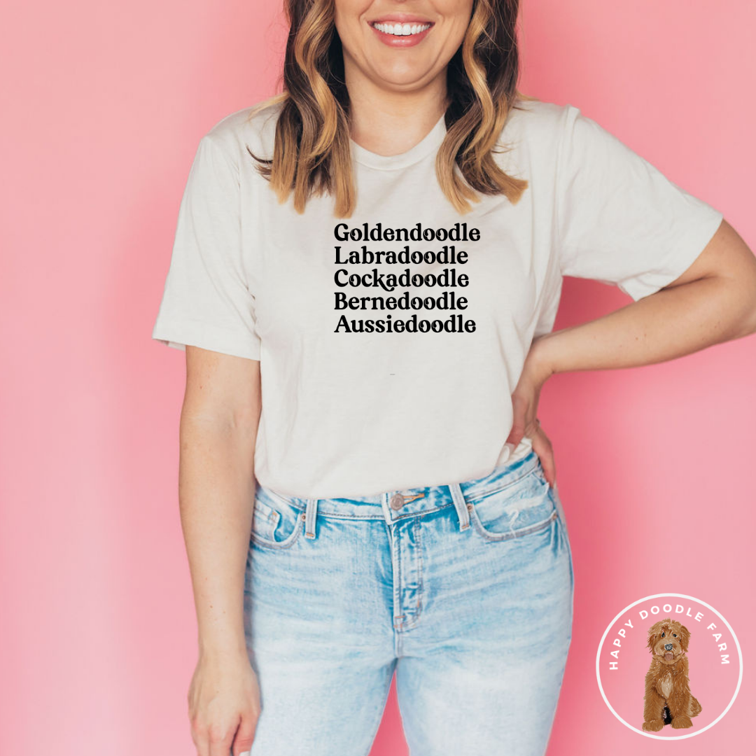 All The Doodles Tshirt All The Doodles Tshirt