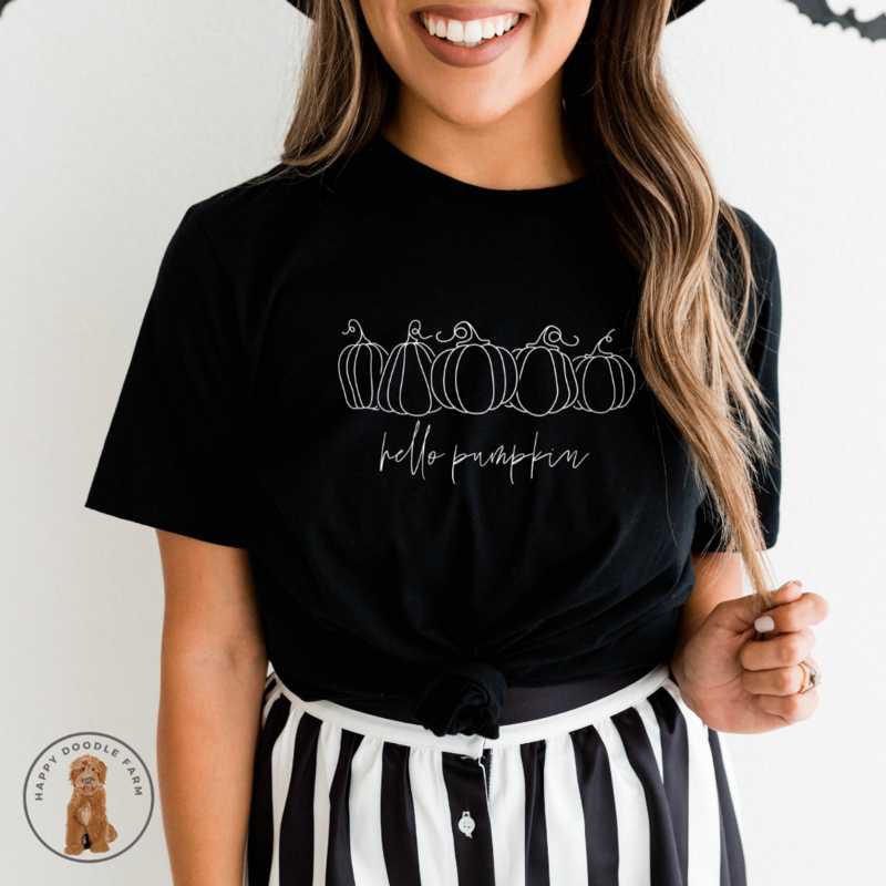 Fall Collection - Hello Pumpkin Tee