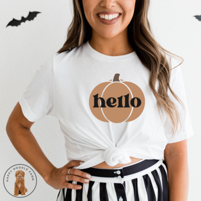 Fall Collection - Hello Pumpkin Tee