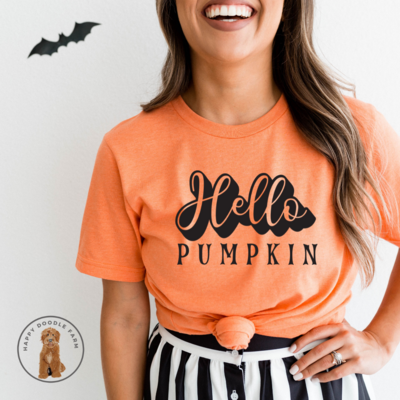 Fall Collection - Hello Pumpkin Tee