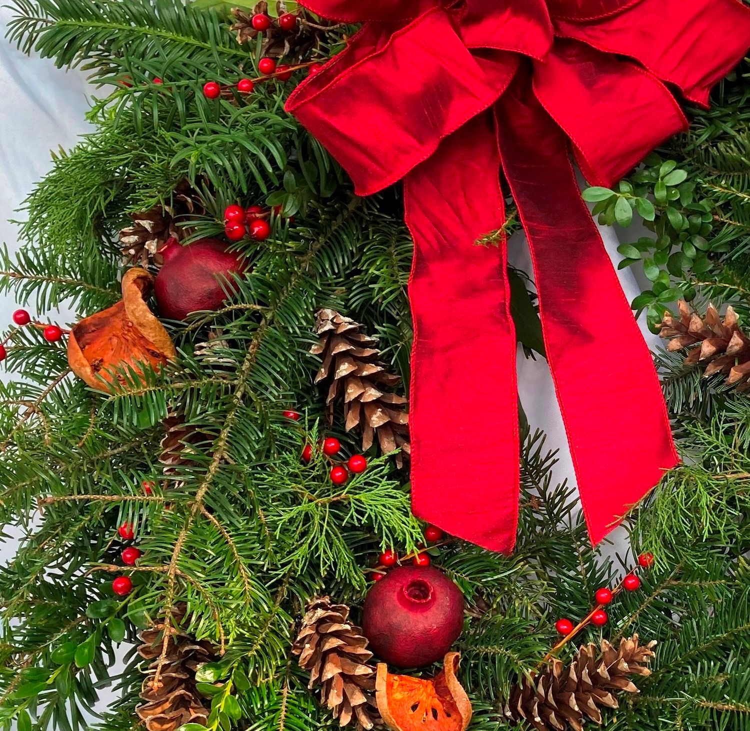 Wreath - Pomegranate &amp; Quince