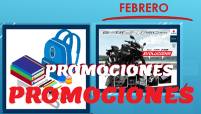PROMOCIONES EN FEBRERO 2022