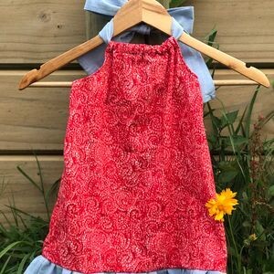 Red &amp; Blue Sundress