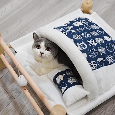 Cat Bed House Removable