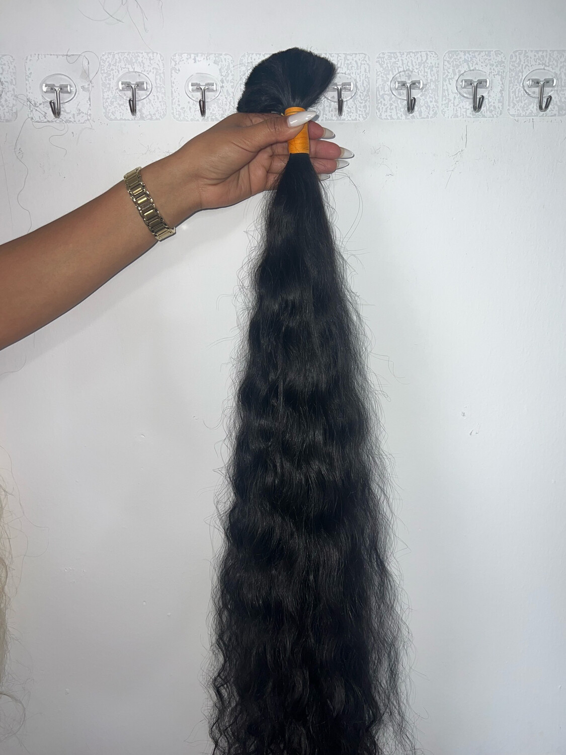 100g rizado /28 pulgadas (a granel)