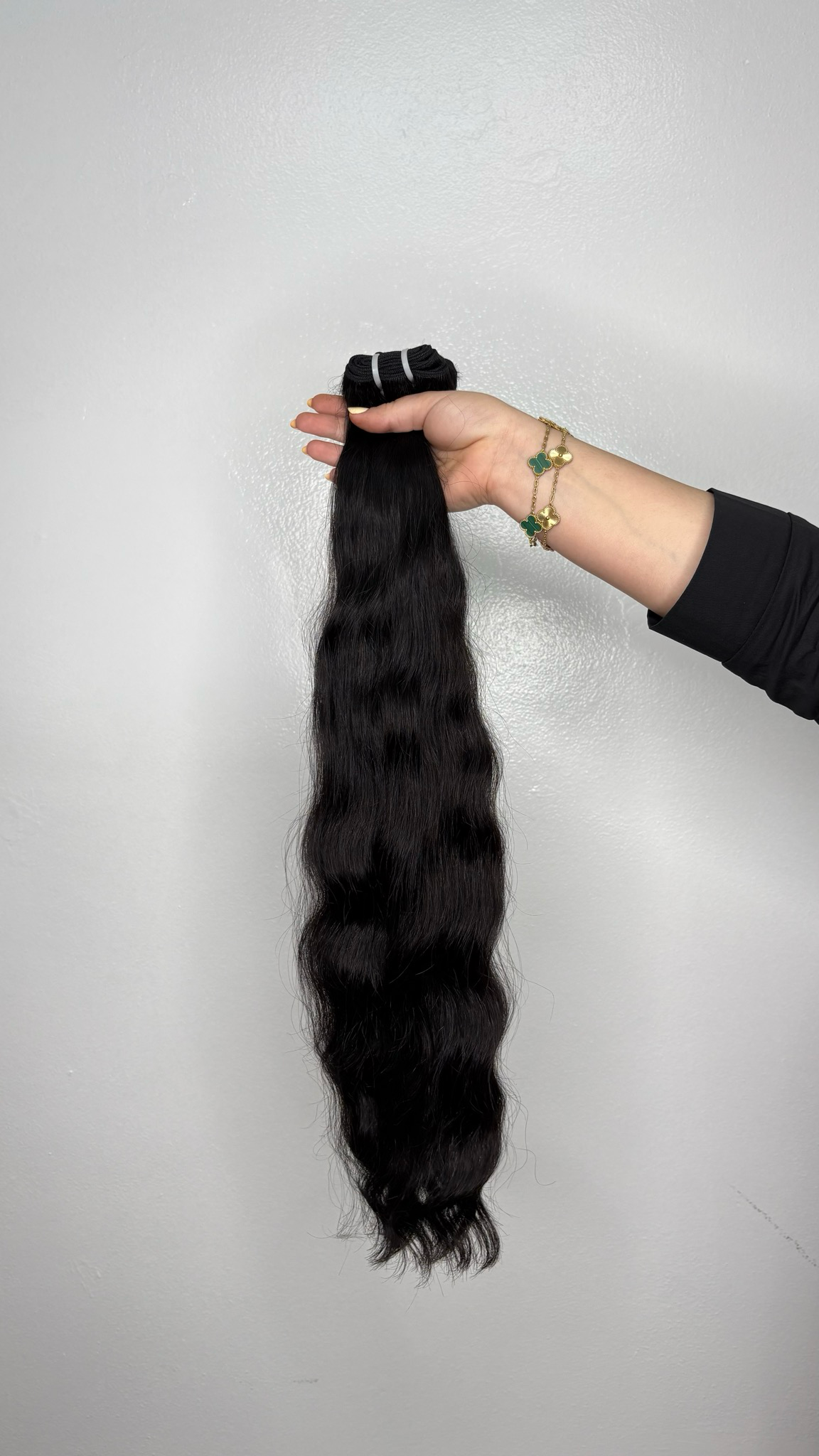 200 g trama ,24 pulgadas ondulado natural