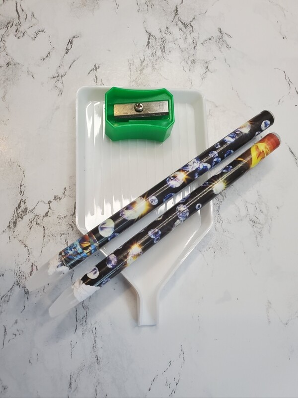  Sorting Tray, Wax Pencil Stick,  sharpener