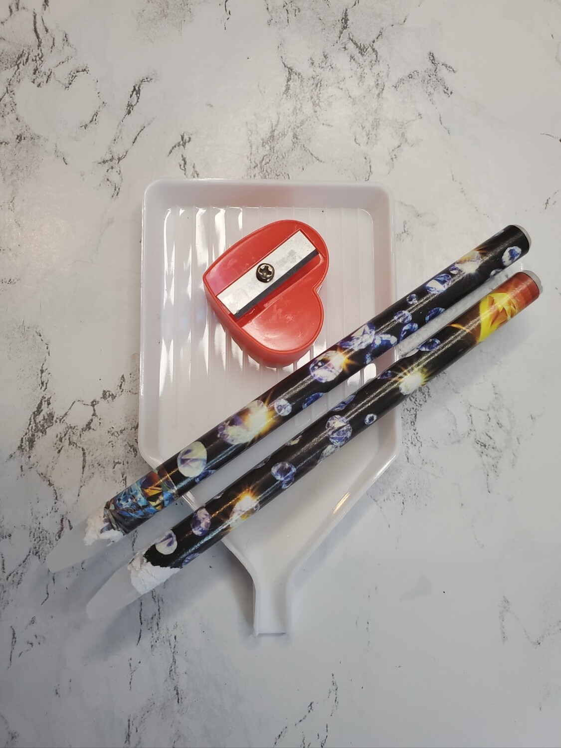  Sorting Tray, Wax Pencil Stick,  sharpener