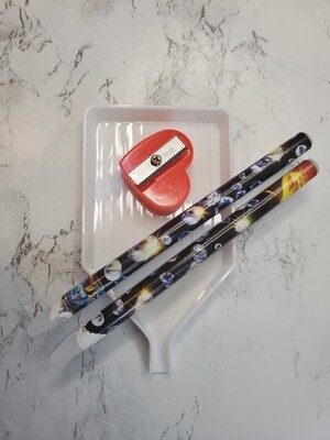  Sorting Tray, Wax Pencil Stick,  sharpener