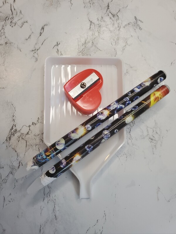  Sorting Tray, Wax Pencil Stick,  sharpener