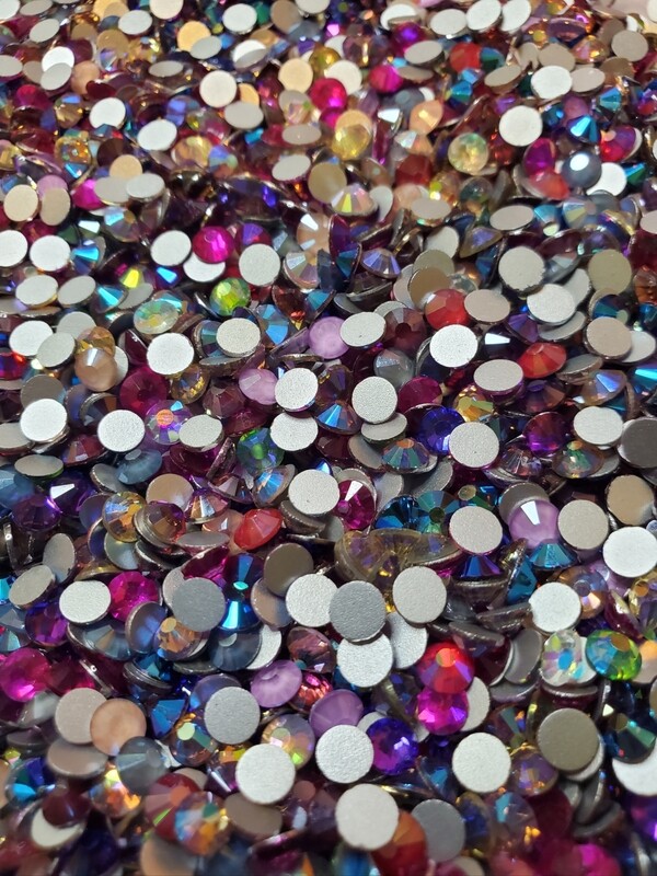 SS20 Mix Glass Rhinestones 2 oz 