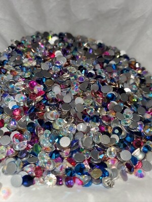 SS16 Custom Mix Glass Rhinestones 2 oz