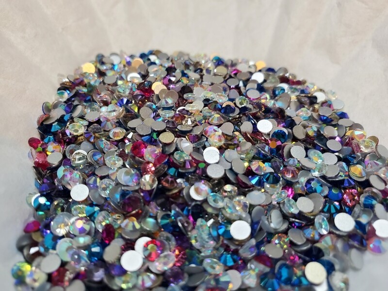 SS16 Custom Mix Glass Rhinestones 2 oz