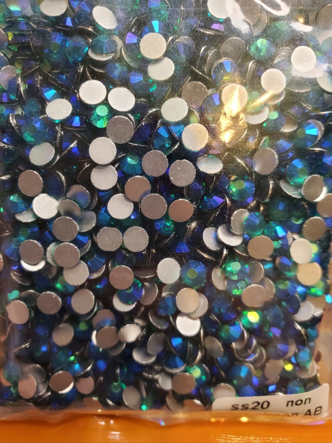 SS20 Blue Zircon AB Glass Rhinestones 1440pcs