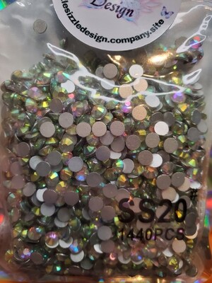 SS20 Crystal AB Glass Rhinestones 1440pcs