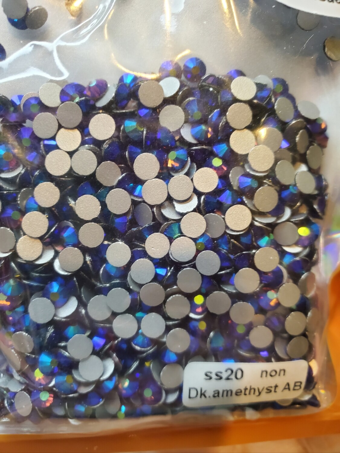 SS20 Dark Amethyst AB Glass Rhinestones 1440pcs