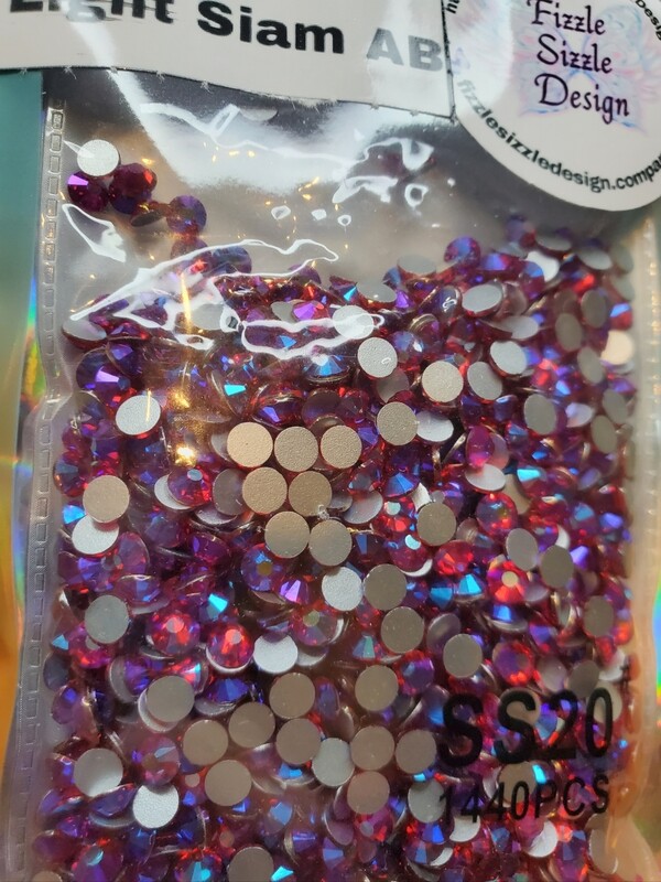 SS20 Light Siam AB Glass Rhinestones 1440pcs
