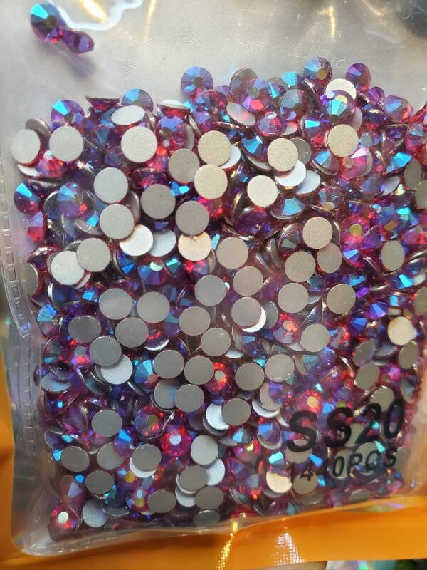 SS20 Light Siam AB Glass Rhinestones 1440pcs