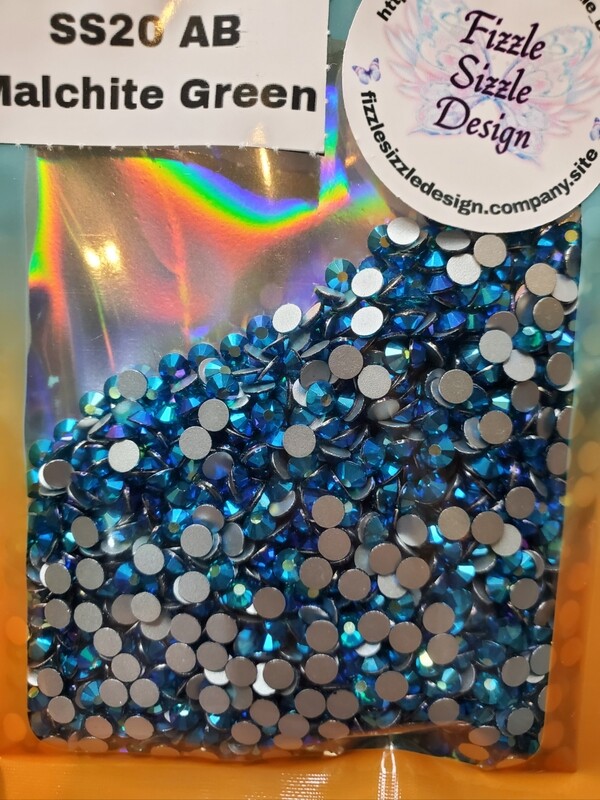 SS20 Malchite Green AB Glass Rhinestones 1440pcs