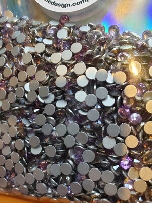 SS20 Purple Cyan Vitrail Glass Rhinestones 1440pcs