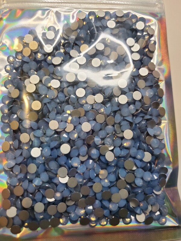SS20 Blue Opal Glass Rhinestones 1440pcs