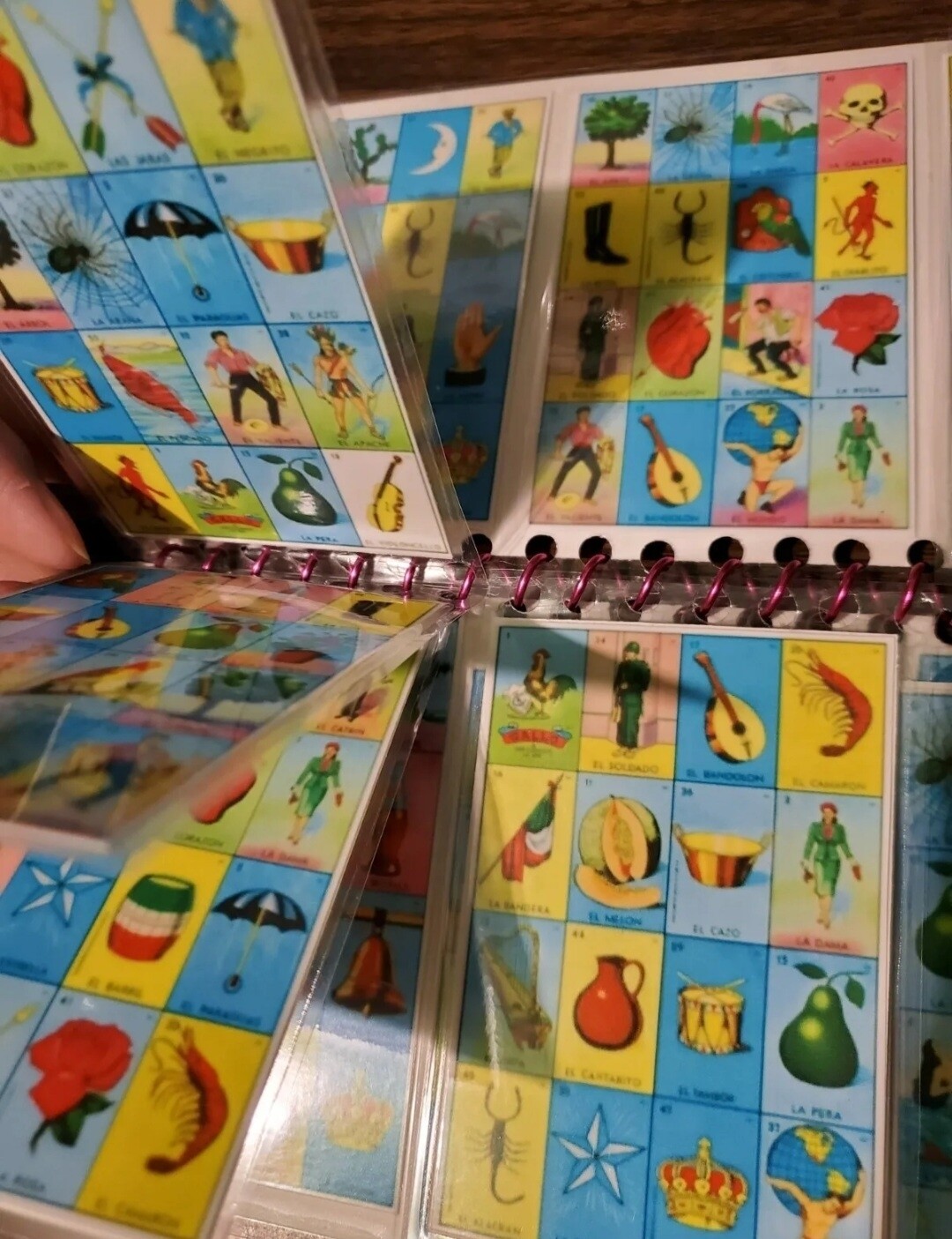 4x4 or 5x5 Loteria Booklet 32 mini boards