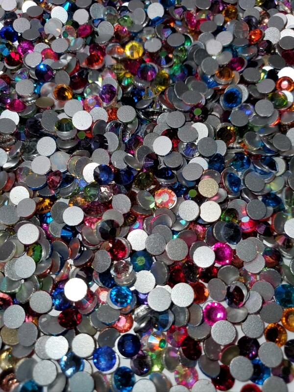 SS16 Glass Rhinestones Wild Mix 2oz