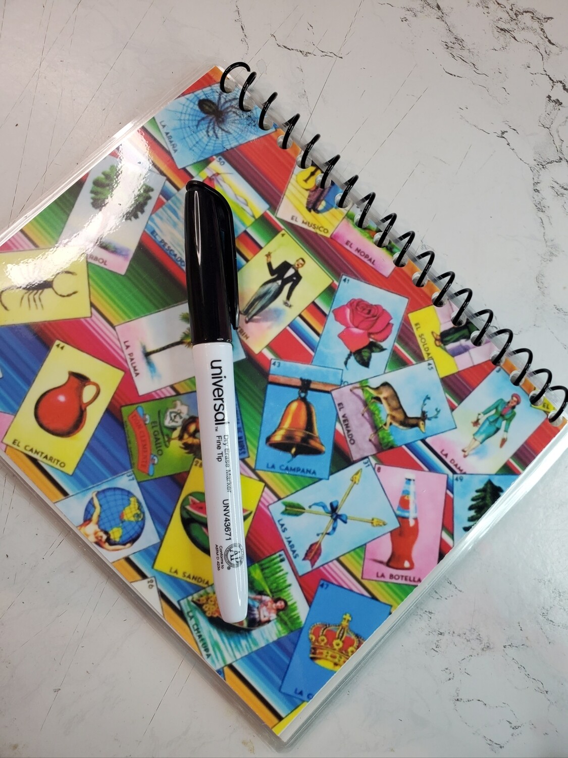 Loteria Booklet 4.5 X 3 inch has only 16 boards
