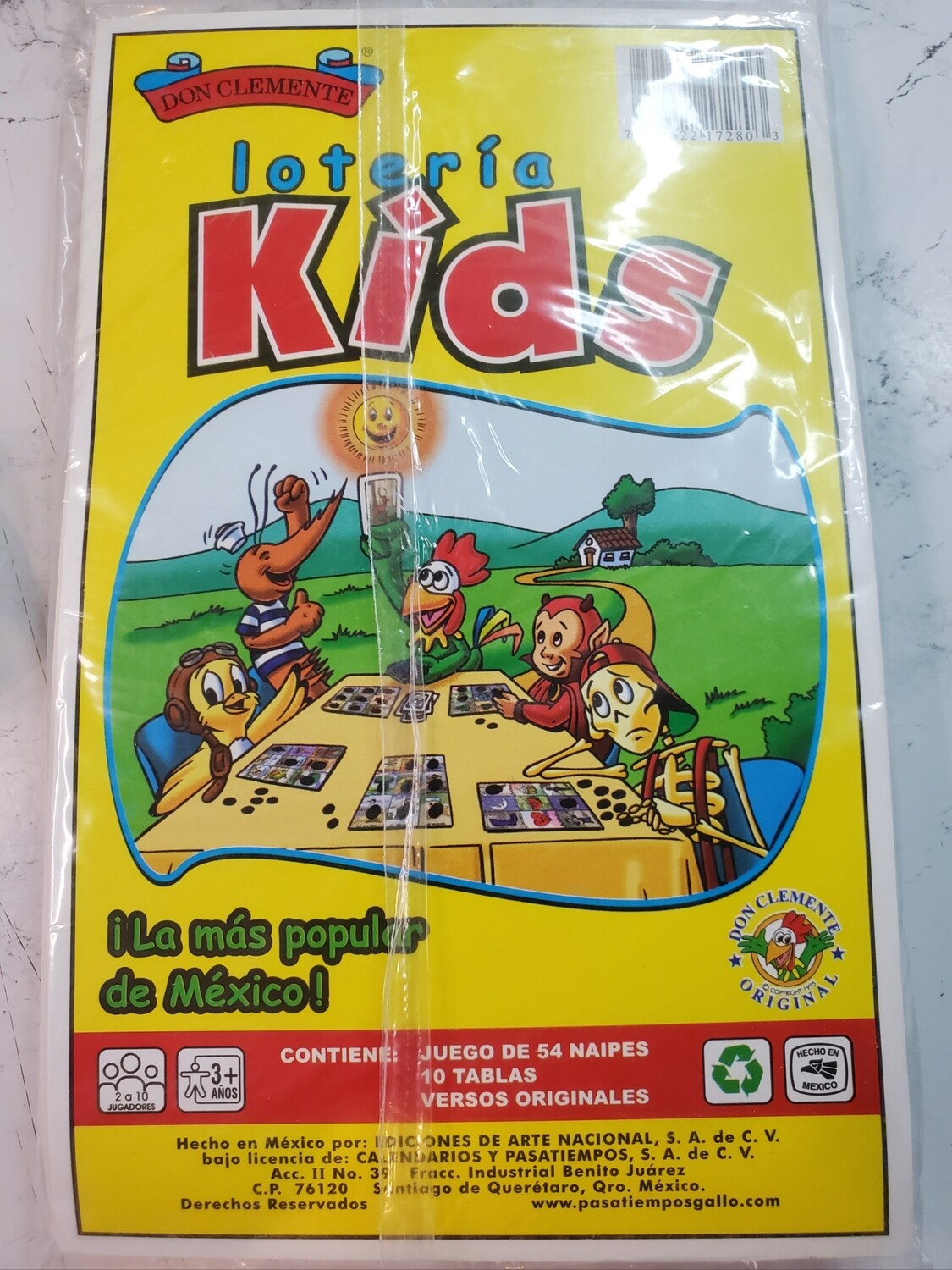 Loteria Kids Don Clemente 