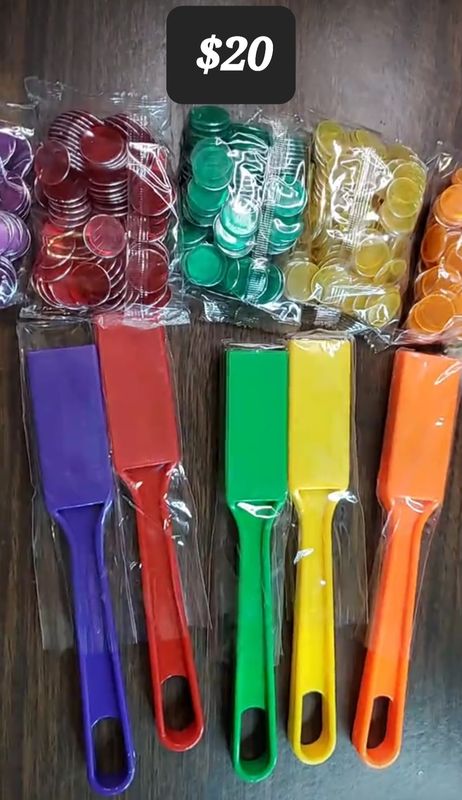 Custom Loteria chip  or Bingo chips 