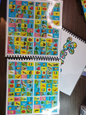 6 or 12 play Loteria Booklet 4x4 or  5x5 has 36 boards 