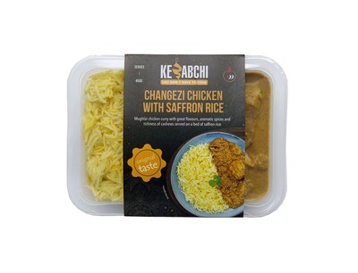 Changezi Chicken with Saffron Rice Changezi Chicken with Saffron Rice