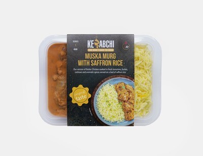 Muska Murg with Saffron Rice Muska Murg with Saffron Rice