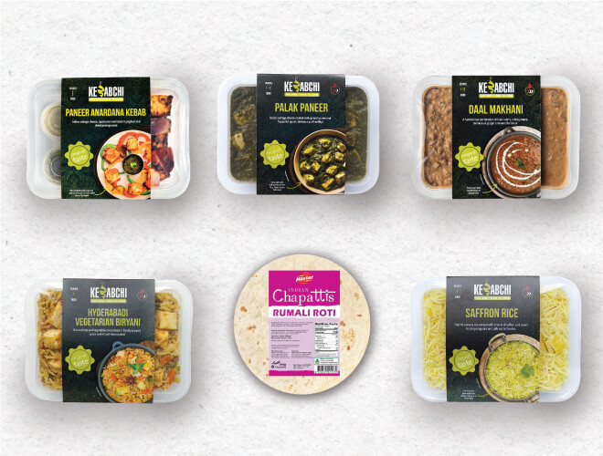 Veg Family Pack Order Authentic ReadyToEat Indian Meals Order